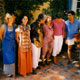 Florence, Catherinre, Ghislaine, Mirèio, Annemarie et Dhruv – 2000