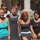Août 2013 : Céline, Annemarie,  Françoise, Karen, Martine et Catherine