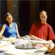 Ghislaine préfère enseigner dans le cloître (1999)