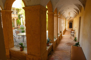 The cloister